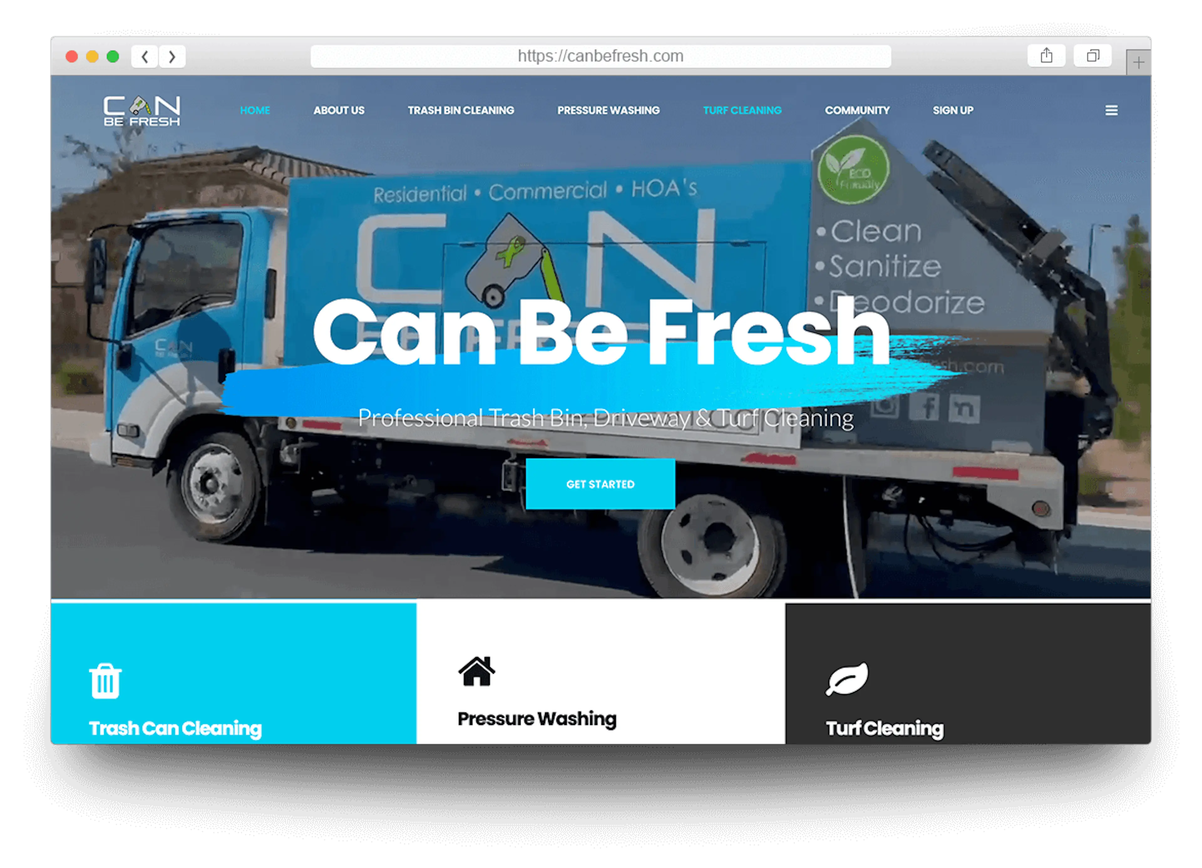 Can Be Fresh Web Design